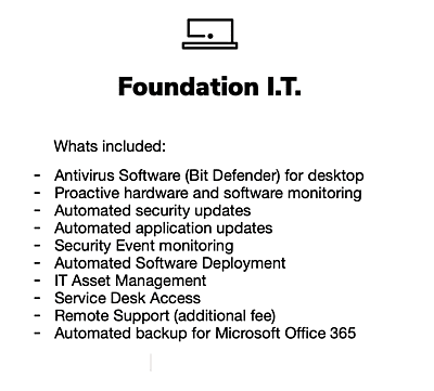 Foundation I.T. Package